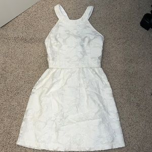Creamy white dress